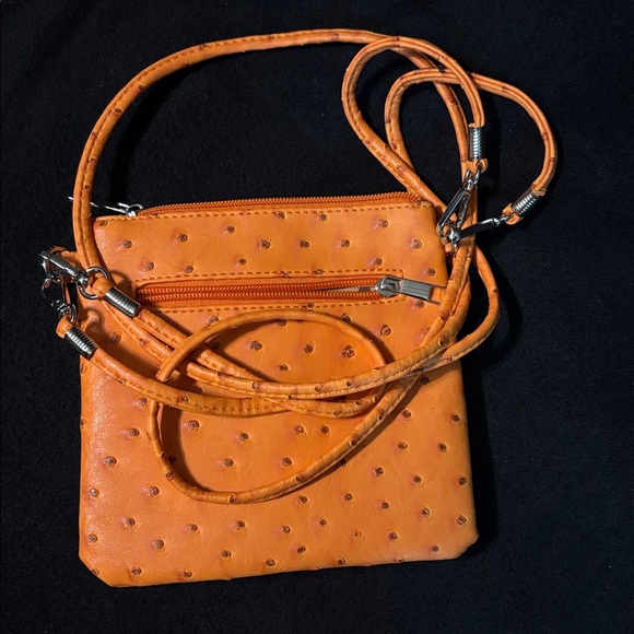 Orange crossbody bag - Picture 4 of 6